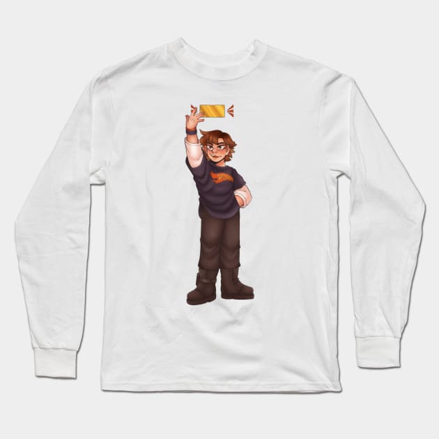MIKE Long Sleeve T-Shirt by paperstarzz